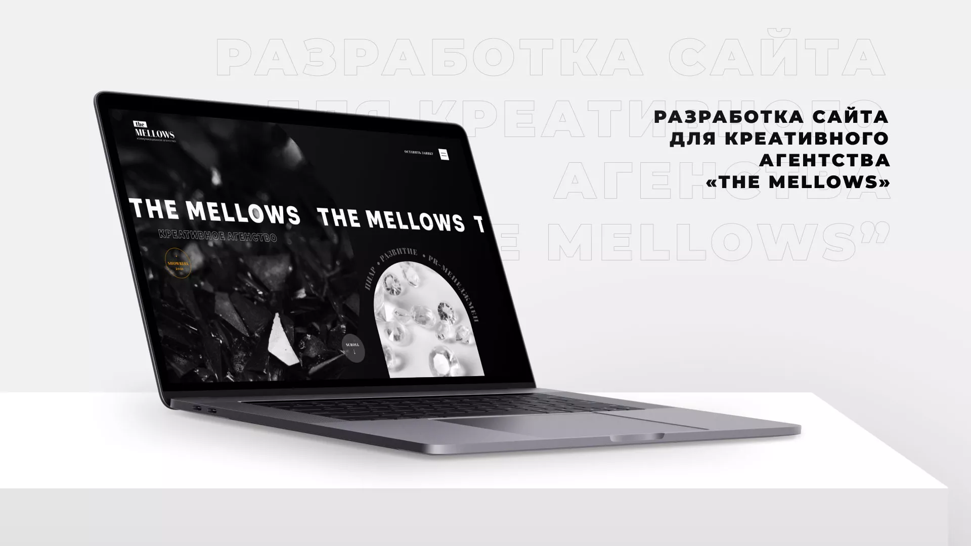 Разработка сайта креативного агентства «The Mellows» в Краснодаре