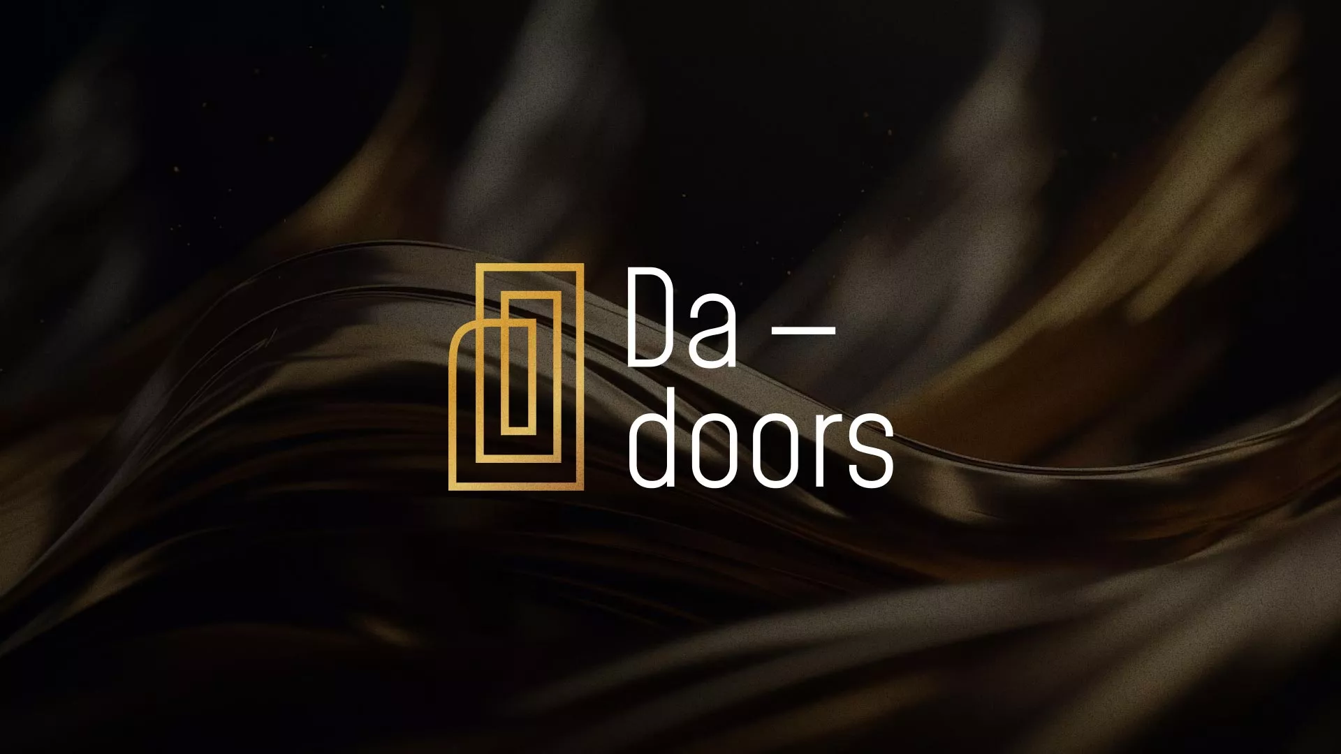 Разработка логотипа для компании «DA-DOORS» в Краснодаре